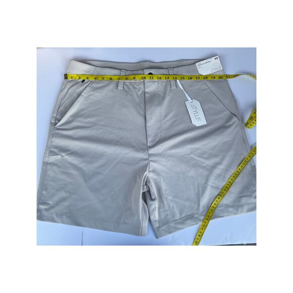 Stylus 7" Mens Chino Short  Size 40 . - Picture 3 of 9
